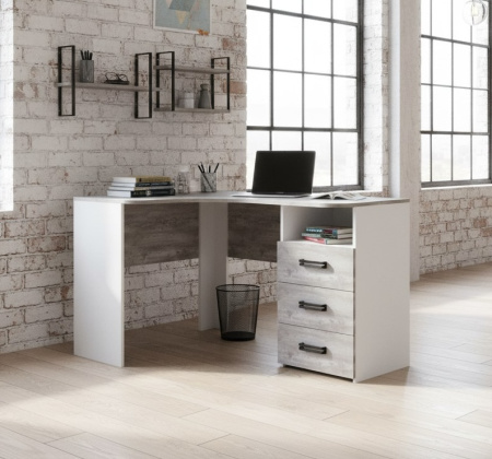 Комплект коллекции Гранд: стол угловой + шкаф + кровать от Династия Kids