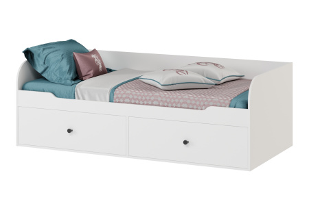 Комплект мебели коллекции Норд: кровать 190х90 + стол + стеллаж от Династия Kids