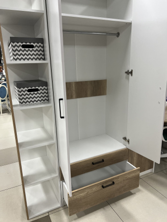 Шкаф 3-х створчатый коллекции Твой Стиль (гл. 550 мм) без принта от Династия Kids