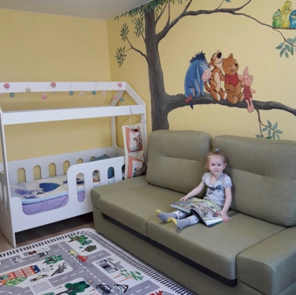 Кровать детская Домик Теремок 160х80  от Династия Kids