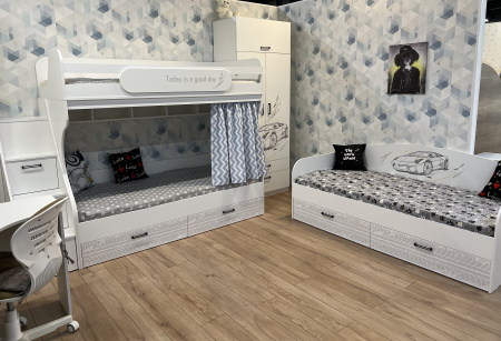 Кровать коллекции Престиж 190х90 от Династия Kids