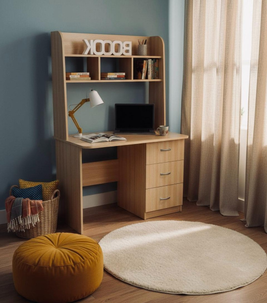 Стол письменный КСТ-12 (дуб сонома)